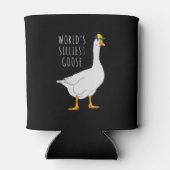 世界で最も静かなガチョウ 缶クーラー (裏面)