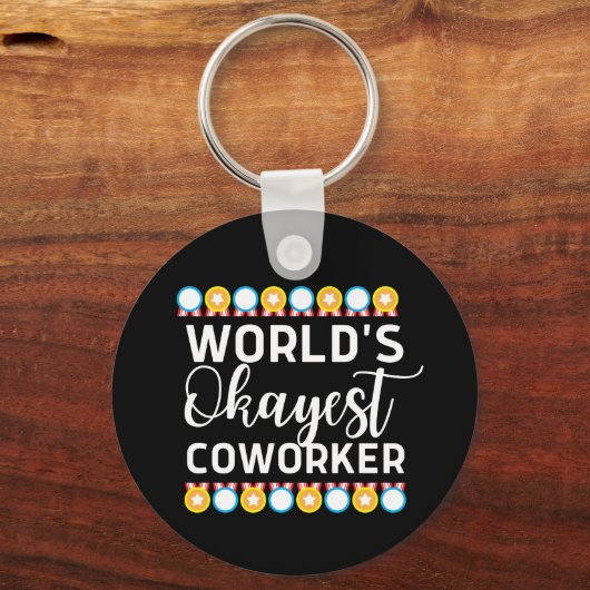 世界で最も面白いコワーケ キーホルダー (正面)