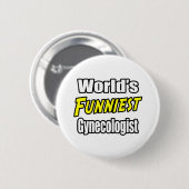 世界で最も面白い産婦人科医 缶バッジ (正面&裏面)