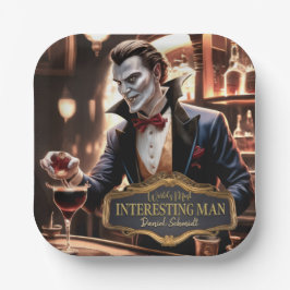 世界で最も面白い男パーソナライズされた。 ペーパープレート