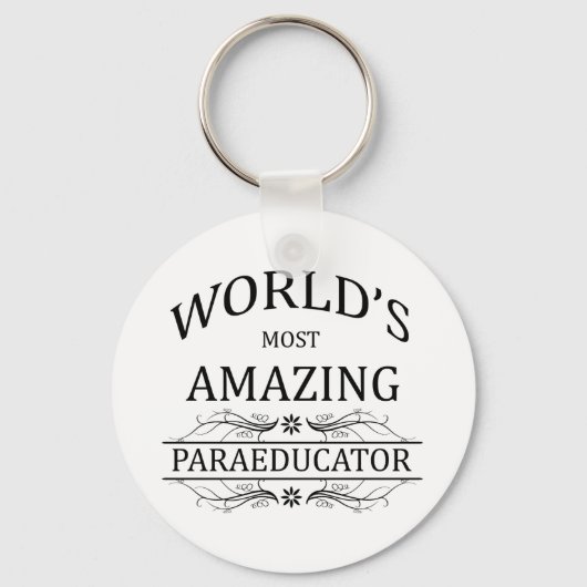 世界で最も驚くべき対教育者 キーホルダー (正面)