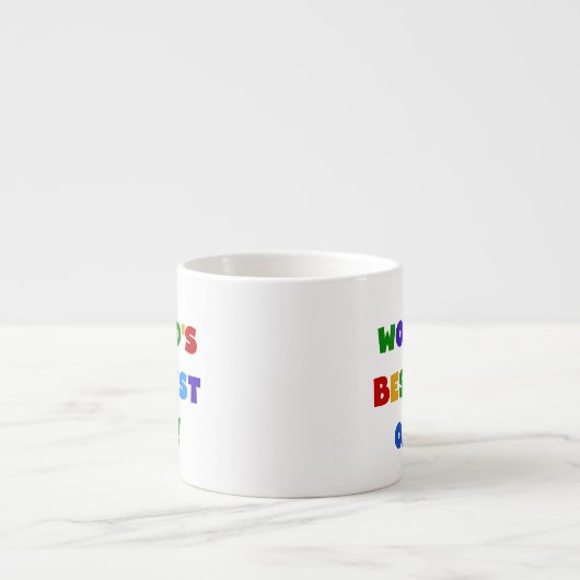 世界で最も高いお真っ赤な贈り物 エスプレッソカップ (正面)