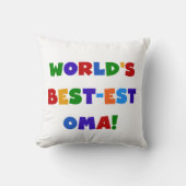 世界で最も高いお真っ赤な贈り物 クッション (正面)