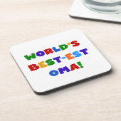 世界で最も高いお真っ赤な贈り物 コースター (左側)