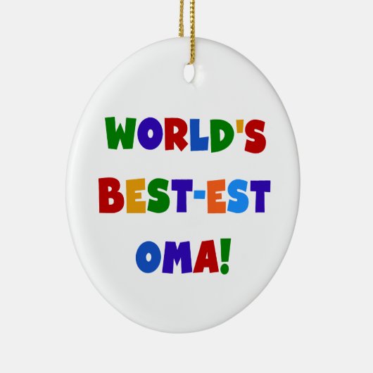 世界で最も高いお真っ赤な贈り物 セラミックオーナメント (右)