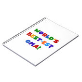 世界で最も高いお真っ赤な贈り物 ノートブック (左側)