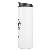 「世界で最も高い同僚」名前をカスタムするタンブラー タンブラー (回転右)