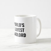 世界で最も高い大家評価おもしろい コーヒーマグカップ (正面右)