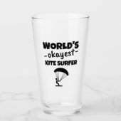 世界で最も高価なカイトサーファー タンブラーグラス (正面)