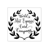 世界で最も高価なカード会社のゴム印 ラバースタンプ (インプリント)