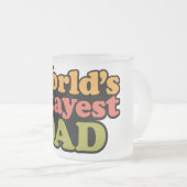 世界で最も高価なパパフロストコーヒーマグ フロストグラスマグカップ (正面右)