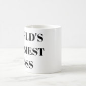 世界で最も高飛車なボス コーヒーマグカップ (中央)