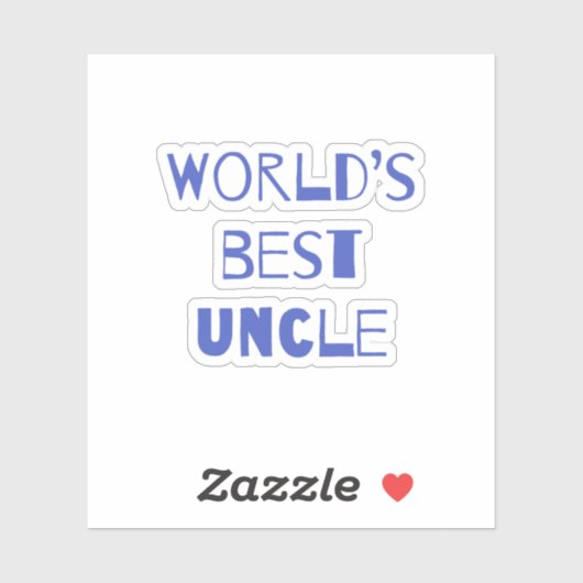 世界で最高のおじさん シール (シート)