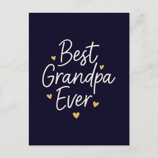 世界で最高のじいちゃん ポストカード (正面)