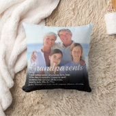 世界で最高のも祖父母の定義 クッション (ブランケット)