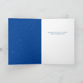 世界で最高のババ エバー ギリシャ風テキスト 父の日 カード (内部)