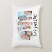 世界で最高のパパの写真 アクセントクッション (正面(垂直))