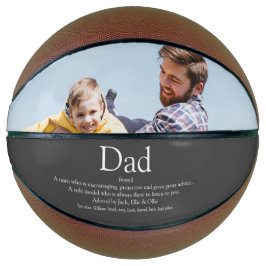 世界で最高のパパの定義写真 グレー バスケットボール