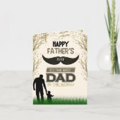 世界で最高のパパへお誕生日おめでとう シーズンカード (正面)