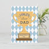世界で最高のパパへ 父の日のカード シーズンカード (スタンド正面)