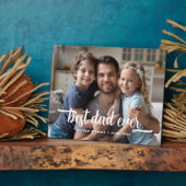 世界で最高のパパ写真 フォトプラーク (側面)