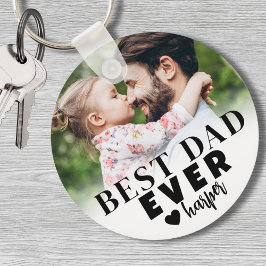 世界で最高のパパ　オリジナル写真 キーホルダー