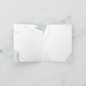 世界で最高のパパ ギター 🎸 カード (内部)