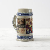 世界で最高のパパ フォトコラージュ5枚組 父の日 ビールジョッキ (正面左)