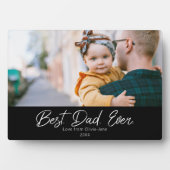 世界で最高のパパ フォトプレート フォトプラーク (正面)