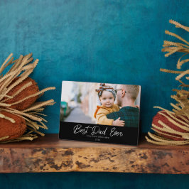 世界で最高のパパ フォトプレート フォトプラーク