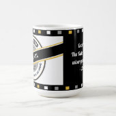 世界で最高のパパ 冷却 父の日のパーソナライズ マグ (中央)