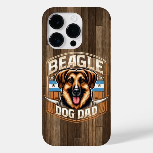 世界で最高のパパ - 愛犬家の夫への特別なプレゼント Case-Mate iPhoneケース (裏面)