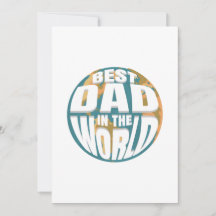 世界で最高のパパ 父の日 シンプル ヴィンテージ