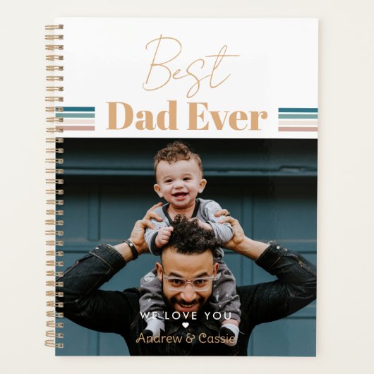 世界で最高のパパ！私たち愛してる プランナー手帳 (正面)