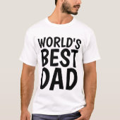 世界で最高のパパ Tシャツ & スウェットシャツ (正面)