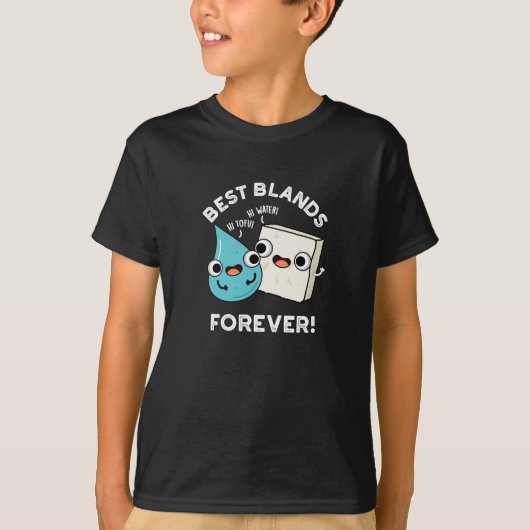世界で最高のブランズ Forever 面白いBFFパングッズ ダークBG Tシャツ (正面)