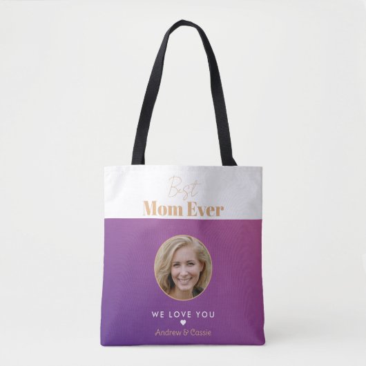 世界で最高のママ トートバッグ (正面)