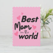 世界で最高のママ : 母の日コレクション4 シーズンカード (スタンド正面)