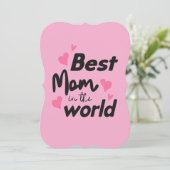 世界で最高のママ : 母の日コレクション4 シーズンカード (スタンド正面)