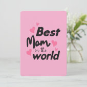 世界で最高のママ : 母の日コレクション4 シーズンカード (スタンド正面)