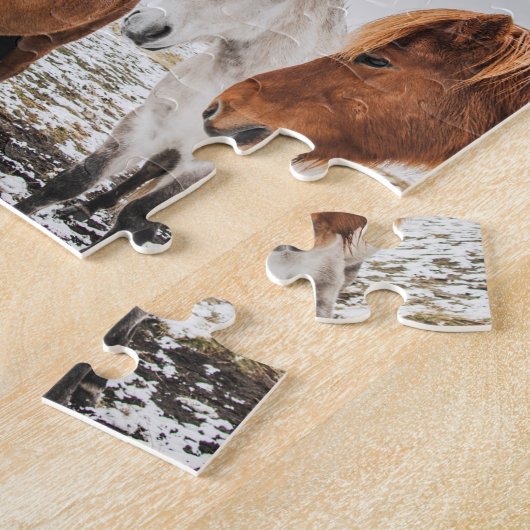 世界で最高の姉妹の定義 ファンピンク 12枚の写真 ジグソーパズル (側面)