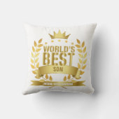 世界で最高の息子 クッション (裏面)