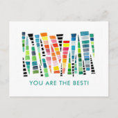 世界で最高の感謝をあなたに ポストカード (正面)