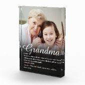 世界で最高の祖母の定義 フォトブロック (右)