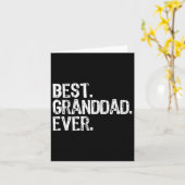 世界で最高の祖父 家族が認めるクールなジジ カード (黄色い花)