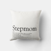 世界で最高の義母の定義 クッション (裏面)