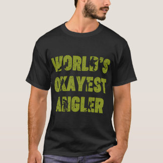 世界で結構な釣り師 楽しい皮肉 Tシャツ