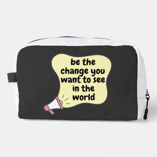 世界で見たい変化である ドップキット (正面)