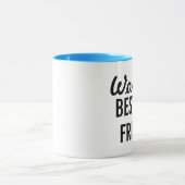世界で親友のコーヒー・マグ マグカップ (中央)