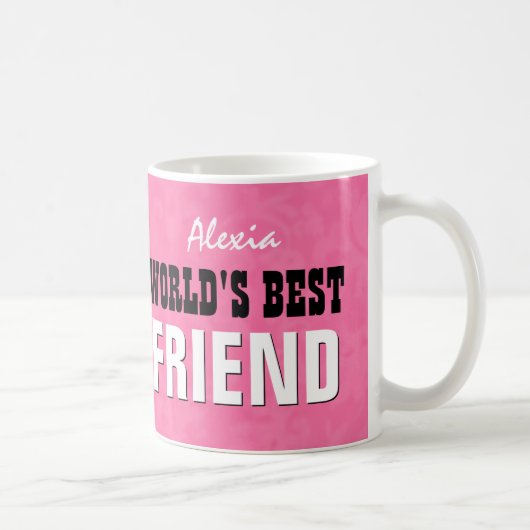 世界で親友のピンクグランジなV25 マグカップ (右)